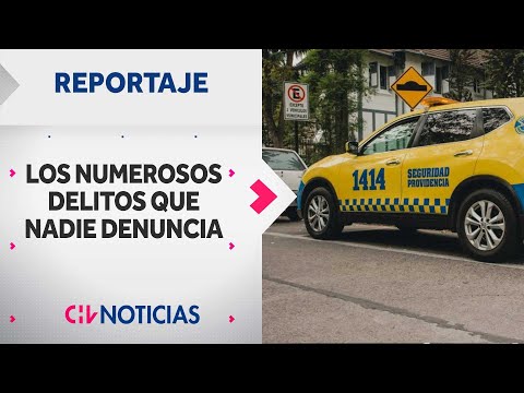 REPORTAJE | Robos olvidados: Los numerosos delitos que nadie denuncia - CHV Noticias