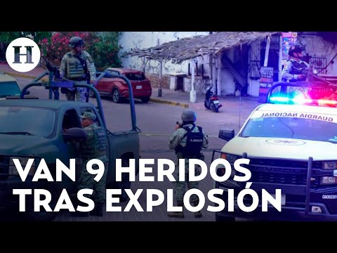 Explosión en Zócalo de Acapulco Guerrero deja en total 9 heridos; entre las víctimas hay un bebé