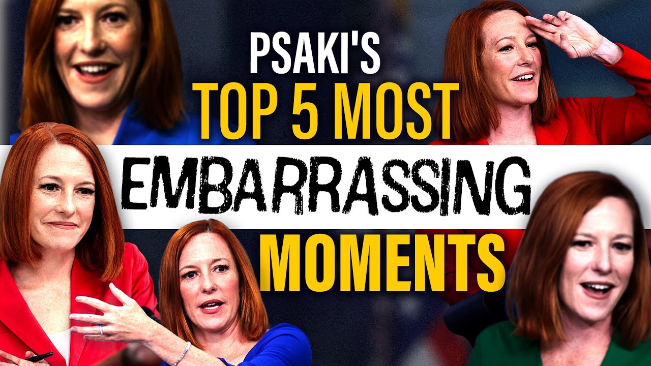 Psaki’s Top 5 Most EMBARRASSING Moments