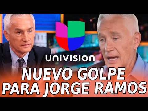 Jorge Ramos RECIBE nuevo y DURO GOLPE de parte de Univision tras anunciar su salida