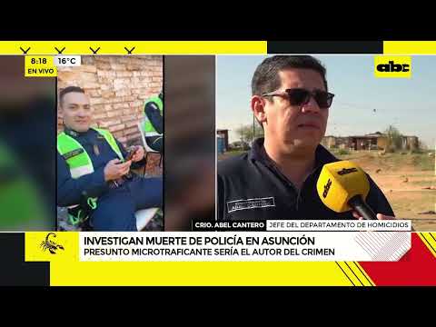 Investigan muerte de policía en Asunción