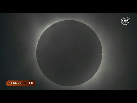 Images de la NASA de l'éclipse totale au Texas | AFP Images