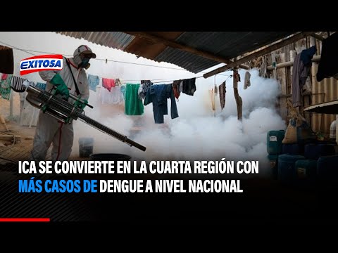 Ica se convierte en la cuarta región con más casos de dengue a nivel nacional