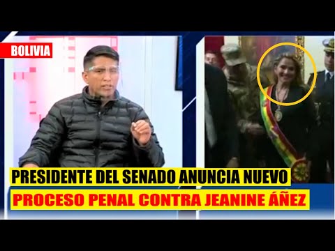 Bolivia: Andronico anuncia nueva denuncia Penal contra Áñez por asumir de forma irregular el Senado