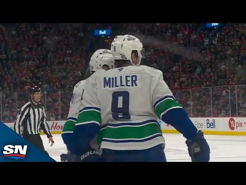 Canucks J.T. Miller One-Times It Home To Snap Scoring Drought