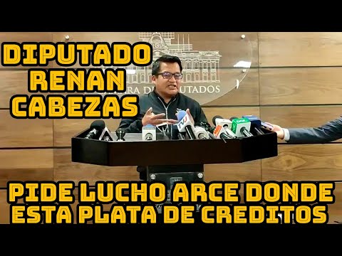 DIPUTADO RENAN CABEZAS PIDE SE CONVOQUE SESIÓN PARA APROBAR CREDITOS EN BOLIVIA..