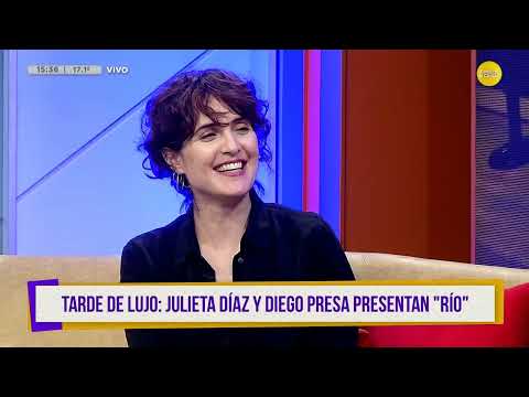 Nos visitan Julieta Díaz y Diego Presa que presentan Río ? ¿QPUDM? ? 10-11-23