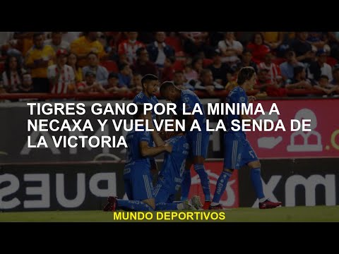 Tigres ganó Necaxa y regresó al camino de la victoria