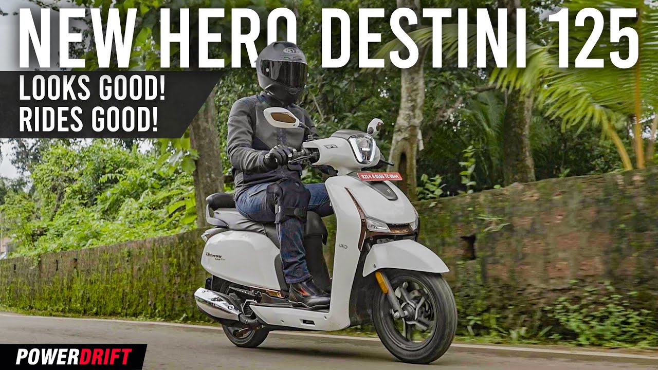 New Hero Destini 125: Better Than Jupiter, Access & Activa 125? | PowerDrift