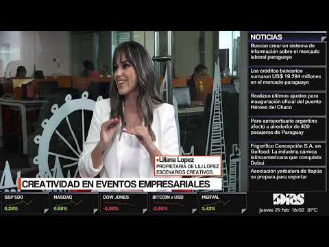 Liliana López | CREATIVIDAD EN EVENTOS EMPRESARIALES | 5DIAS NETWORK | 5díasTV