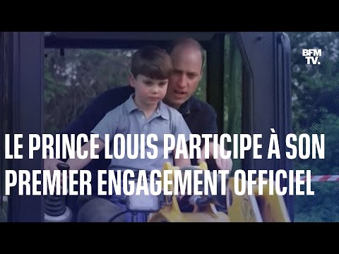 Le prince Louis, 5 ans, participe à son premier engagement officiel dans un camp scout