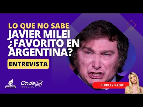 Lo que no sabe de Javier Milei, el ganador en las primarias para la presidencia de Argentina