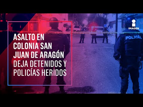 Asalto termina con 5 detenidos y policías heridos | Noticias con Francisco Zea