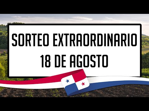 Resultados Lotería de Panamá Domingo 18 de Agosto de 2024 - Lotería nacional de Panamá de hoy