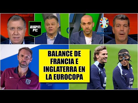 FRANCIA e INGLATERRA dejan DEMASIADAS DUDAS en la EUROCOPA. No se cree ni en SOUTHGATE | ESPN FC