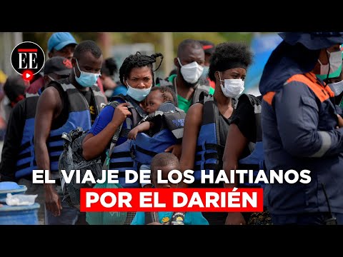 “Si no tiene Dios, no llega”: Así viajan los haitianos por el Darién | El Espectador