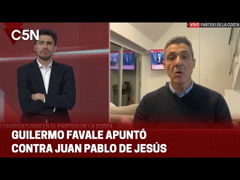 INTERNA en el Partido de la Costa, GUILLERMO FAVALE apuntó contra JUAN PABLO DE JESÚS