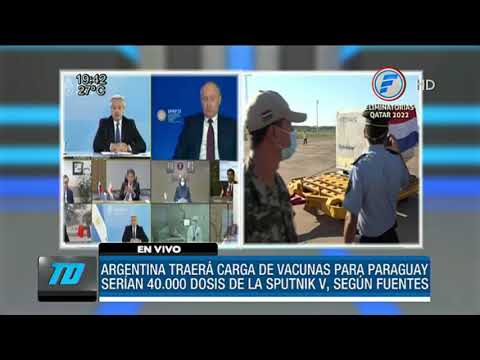 Argentina traerá vacunas anti COVID19 para Paraguay