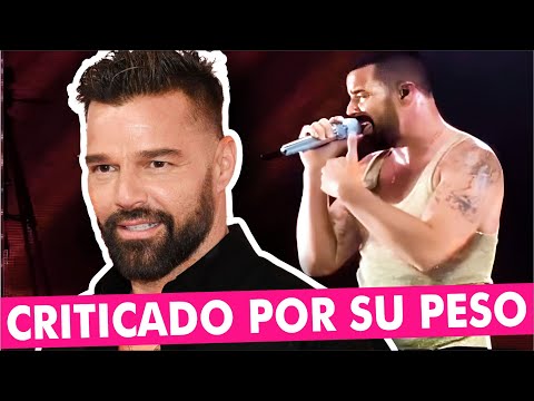 Ricky Martin irreconocible, reaparece con kilos de más y le llueven críticas
