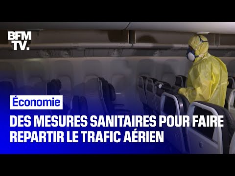 Coronavirus: Air France met en place des mesures sanitaires pour relancer le trafic aérien
