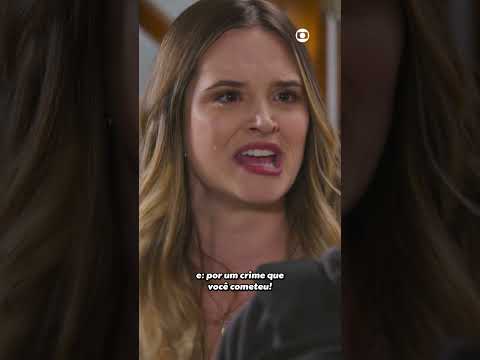 Luca tenta provar para Electra que é inocente e leva bofetada!  | Família é Tudo | TV Globo #shorts