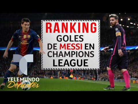 De otra galaxia: los números de Messi en la Champions League | Telemundo Deportes