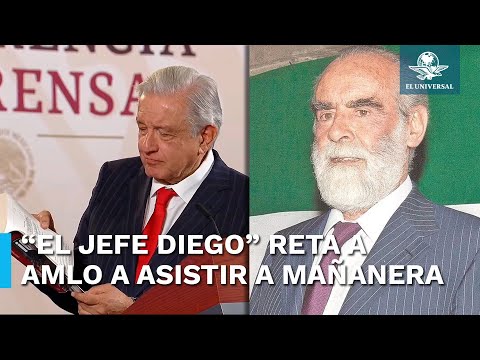 Tras “embustes” en su contra, Diego Fernández de Cevallos reta a AMLO a asistir a una “marran