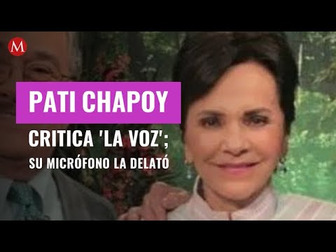 “Ya no saben qué hacer”: Pati Chapoy critica 'La Voz'; su micrófono la delató