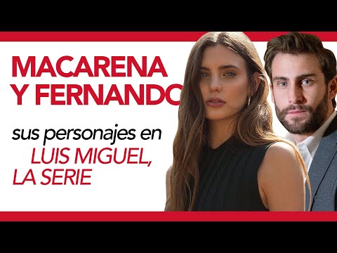 Macarena Achaga y Fernando Guallar son Michelle Salas y Mauricio Ambrosi en Luis Miguel, la serie