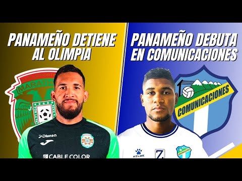Panameño detiene al Olimpia de Honduras | Jorlian Debuta en Comunicaciones de Guatemala