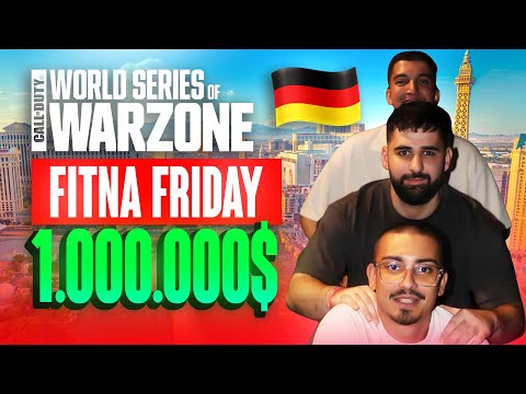 REKORD!!3 DEUTSCHE TEAMS QUALIFIZIERT FÜR DIE 1.000.000$ WSOW LAN - FITNA FRIDAY