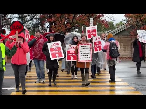 California State University faculty begin weeklong strike at 23 campuses