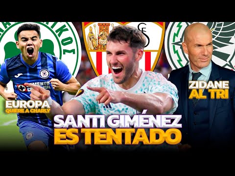 CHARLY RODRÍGUEZ A EUROPA | ¿ZIDANE LLEGARÁ AL TRI? | SEVILLA PELEA POR SANTI GIMÉNEZ | NOTICIAS HOY