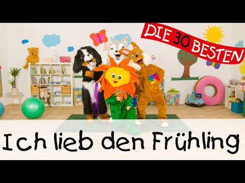 🇩🇪 Ich lieb den Frühling - Singen, Tanzen und Bewegen || Kinderlieder 🌼