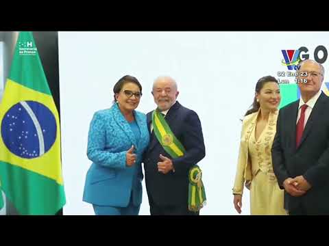 Xiomara Castro se reúne con Lula Da Silva