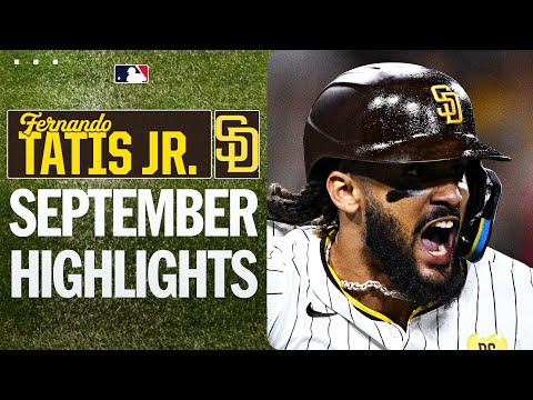 Hes CRUSHING! Fernando Tatis Jr. September highlights!