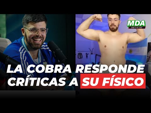 LA COBRA RESPONDIÓ a las CRÍTICAS sobre SU FÍSICO de CARA a la VELADA del  AÑO