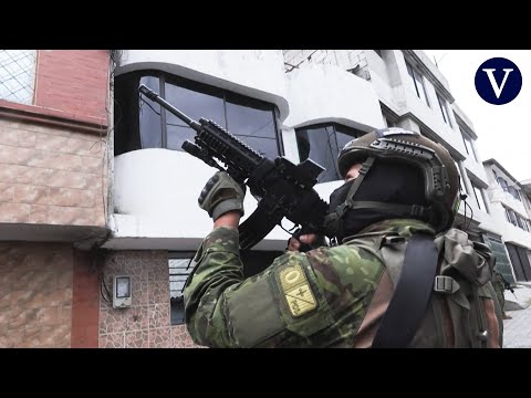 Junto a unidades tácticas del Ejército de Ecuador en Quito: prometen aplastar a las pandillas