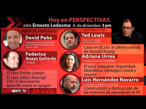 Construcción y destrucción de las matrices de opinión en la 4T / Lozoya / Sanjuana - Perspectivas