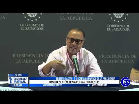 #Teleprensa33 | Ernesto Castro crítica a la oposición