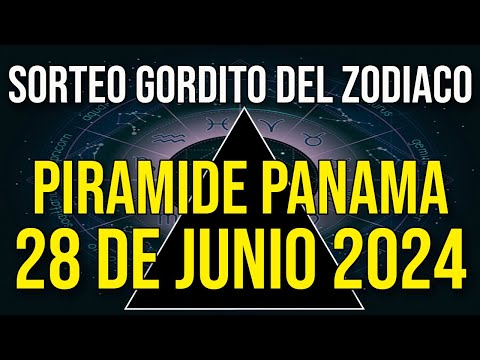 Pirámide Loteria Panamá para el Gordito del Zodiaco 28 de Junio 2024 Lotería de Panamá