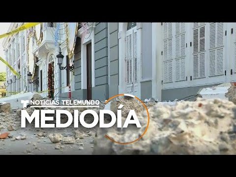 Los sismos en Puerto Rico dejaron casi 500 millones de dólares en daños | Noticias Telemundo