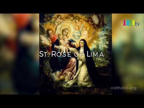 Ngày 23.08: Kính thánh Rosa Lima, vị thánh đầu tiên của Châu Mỹ