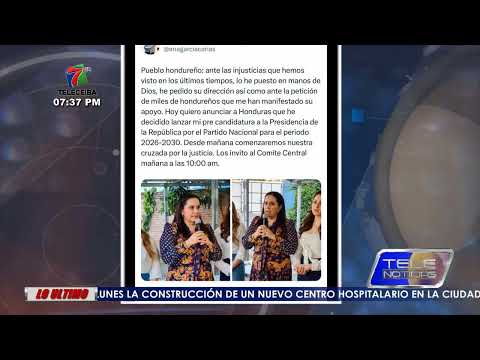 La ex primera dama, Ana García de Hernández anuncia precandidatura presidencial
