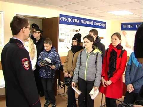 Экскурсия в Центре профессиональной подготовки УМВД России по Томской области