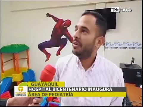 Hospital Bicentenario inaugura área de pediatría