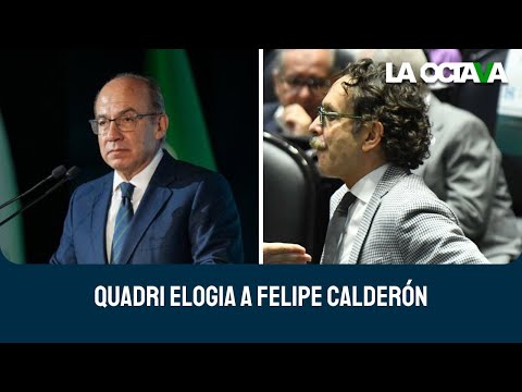 FELIPE CALDERÓN tuvo LIDERAZGO en MATERIA CLIMÁTICA: QUADRI