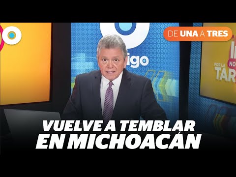 Vuelve a temblar en Michoacán.