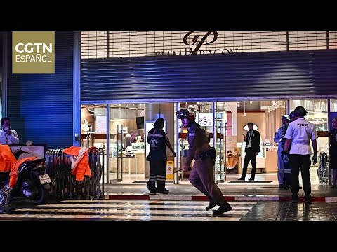 Un tiroteo en un centro comercial de Bangkok deja un ciudadano chino muerto y uno herido