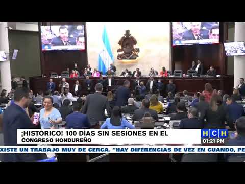 ¡Penoso y oneroso! 100 días sin sesiones cumple hoy el Congreso Nacional de Honduras